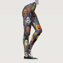 Impressionismus Meldeln Ghost-Design Leggings