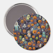 Impressionismus Melting Ghosts Magnet (Vorderseite/Rückseite)