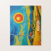 Impressionismus Solar- und Wind-Power Puzzle (Vertikal)