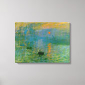 Impressionismus Sunrise Wrapped Canvas Leinwanddruck (Vorderseite)