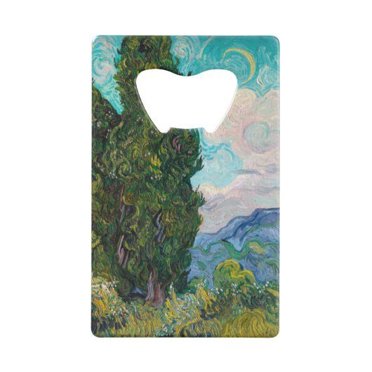 Impressionismus Vincent Van Gogh Berühmte Visuelle Geldbeutel Flaschenöffner (Vorderseite)