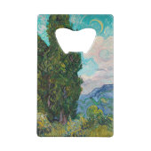 Impressionismus Vincent Van Gogh Berühmte Visuelle Geldbeutel Flaschenöffner (Rückseite)