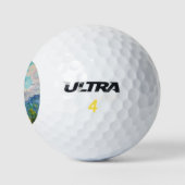 Impressionismus Vincent Van Gogh Berühmte Visuelle Golfball (Logo)