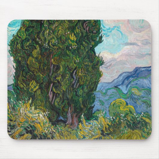 Impressionismus Vincent Van Gogh Berühmte Visuelle Mousepad (Vorne)