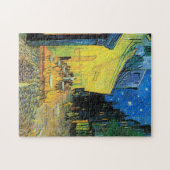 Impressionismus Vincent Van Gogh Cafe Terrasse Nig Puzzle (Horizontal)