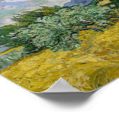 Impressionismus Vincent Van Gogh Famousmalers Whea Poster (Ecke)