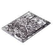 Impressionismus Vincent Van Gogh Garten des Hospit Notizblock (Linke Seite)