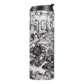 Impressionismus Vincent Van Gogh Garten des Hospit Thermosbecher (Nach links gedreht)