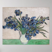 Impressionismus Vincent Van Gogh Irises berühmt Vi Poster (Vorne)