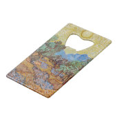 Impressionismus Vincent Van Gogh Olivenbäume Berüh Geldbeutel Flaschenöffner (Rückseite Schrägansicht)