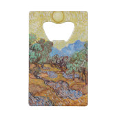 Impressionismus Vincent Van Gogh Olivenbäume Berüh Geldbeutel Flaschenöffner (Rückseite)