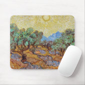 Impressionismus Vincent Van Gogh Olivenbäume Berüh Mousepad (Mit Mouse)