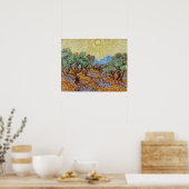 Impressionismus Vincent Van Gogh Olivenbäume Berüh Poster (Küche)