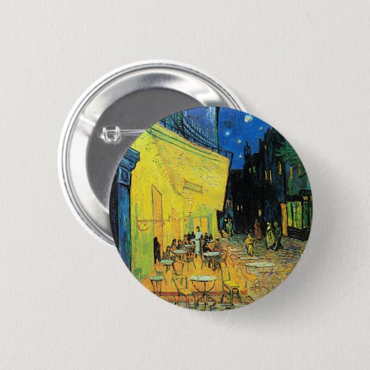 Impressionismus Vincent Van Gogh selbst Portrait F Button (Vorne & Hinten)