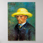 Impressionismus Vincent Van Gogh selbst Portrait F Poster (Vorne)
