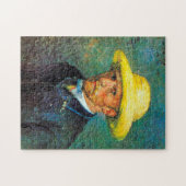 Impressionismus Vincent Van Gogh Selbstportrait Co Puzzle (Horizontal)