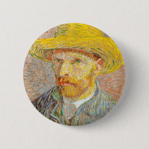 Impressionismus Vincent Van Gogh Selbstportrait mi Button