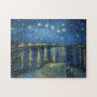 Impressionismus Vincent Van Gogh Starry Night Over