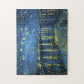 Impressionismus Vincent Van Gogh Starry Night Over Puzzle (Vertikal)