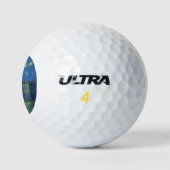 Impressionismus Vincent Van Gogh Starry Starry Nig Golfball (Logo)