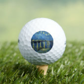 Impressionismus Vincent Van Gogh Starry Starry Nig Golfball (Insitu T-Shirt)