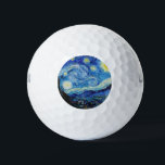 Impressionismus Vincent Van Gogh Starry Starry Nig Golfball<br><div class="desc">Suchen Sie nach Kunst, Kunstgalerie oder Galerie? Du bist an der richtigen Stelle angekommen. Der Impressionismus Vincent Van Gogh Starry Starry Night Das berühmte Visuell Arts Design ist ein großartiges Beispiel für expressionistische Kunstwerke. Dieser Impressionismus Vincent Van Gogh Starry Night bedeutet Berühmtes Visuell Arts Design spiegelt die Essenz des Künstlers...</div>