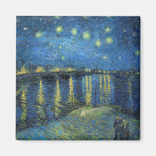 Impressionismus Vincent Van Gogh Starry Starry Nig Magnet