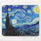 Impressionismus Vincent Van Gogh Starry Starry Nig Mousepad (Vorne)