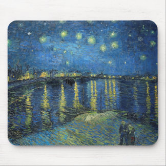 Impressionismus Vincent Van Gogh Starry Starry Nig Mousepad