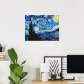 Impressionismus Vincent Van Gogh Starry Starry Nig Poster (Heimbüro)