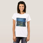 Impressionismus Vincent Van Gogh Starry Starry Nig T-Shirt (Vorne ganz)