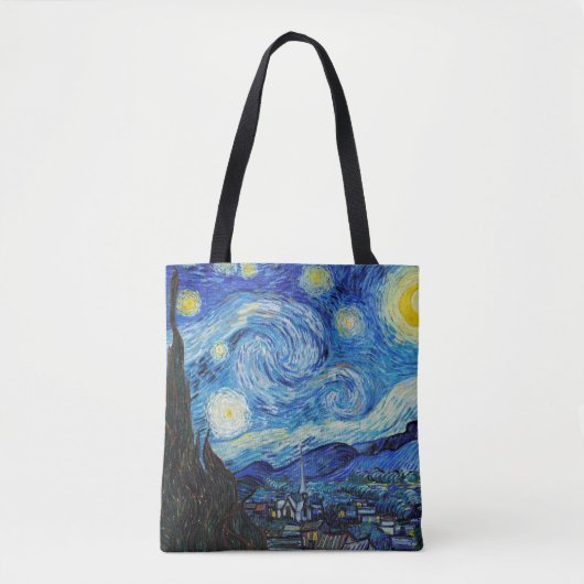 Impressionismus Vincent Van Gogh Starry Starry Nig Tasche (Vorderseite)