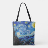 Impressionismus Vincent Van Gogh Starry Starry Nig Tasche (Rückseite)