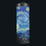 Impressionismus Vincent Van Gogh Starry Starry Nig Thermosbecher<br><div class="desc">Der Impressionismus Vincent Van Gogh Starry Starry Night Das berühmte Visuell Arts Design ist ein großartiges Beispiel für expressionistische Kunstwerke. Dieser Impressionismus Vincent Van Gogh Starry Night bedeutet Berühmtes Visuell Arts Design spiegelt die Essenz des Künstlers und die Zeit in der geschaffen. Unser Impressionismus Vincent Van Gogh Starry Night bedeutet...</div>