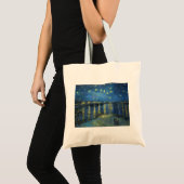 Impressionismus Vincent Van Gogh Starry Starry Nig Tragetasche (Vorderseite (Produkt))