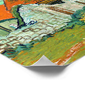 Impressionismus Vincent Van Gogh Street in Auvers Poster (Ecke)