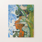 Impressionismus Vincent Van Gogh Street in Auvers Puzzle (Vertikal)