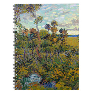 Impressionismus Vincent Van Gogh Sunset in Montmaj Notizblock