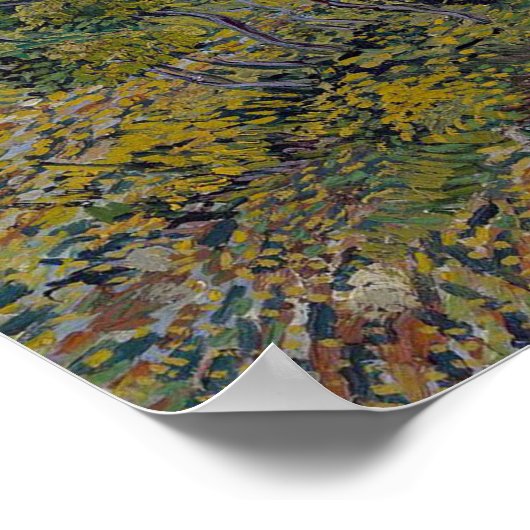 Impressionismus Vincent Van Gogh Sunset in Montmaj Poster (Ecke)