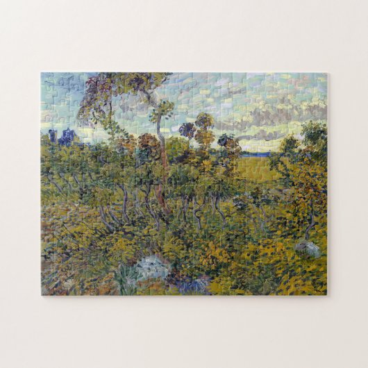 Impressionismus Vincent Van Gogh Sunset in Montmaj Puzzle (Horizontal)