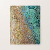 Impressionismus Vincent Van Gogh Wheat Field mit Puzzle (Vertikal)