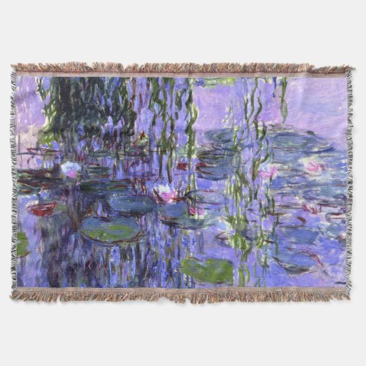 Impressionismus Wasser Lilies Blume Malerei Decke (Vorderseite)