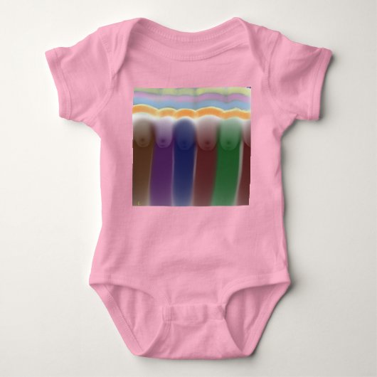 Impressionist Art Baby Strampler (Vorderseite)