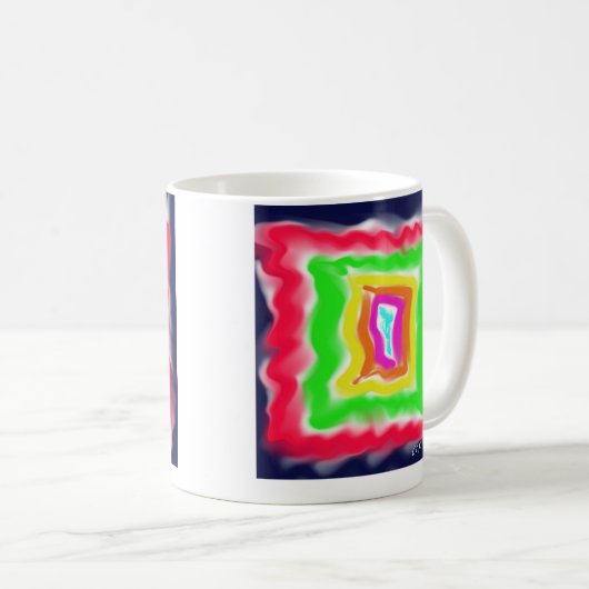 Impressionist Art Coffee Mug Kaffeetasse (VorderseiteRechts)