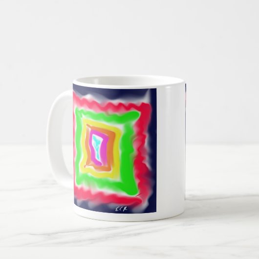 Impressionist Art Coffee Mug Kaffeetasse (Vorderseite Links)