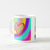 Impressionist Art Love Mug Kaffeetasse (Vorderseite Links)