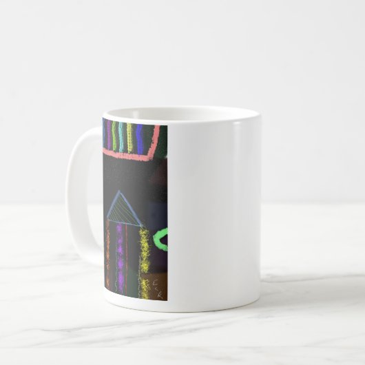Impressionist Art Mug Kaffeetasse (Vorderseite Links)