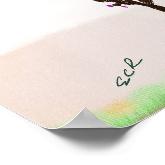 Impressionist Art Poster (Ecke)