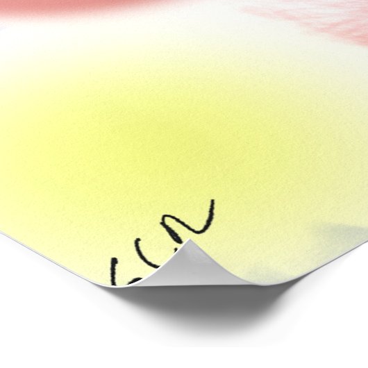 Impressionist Art Poster (Ecke)