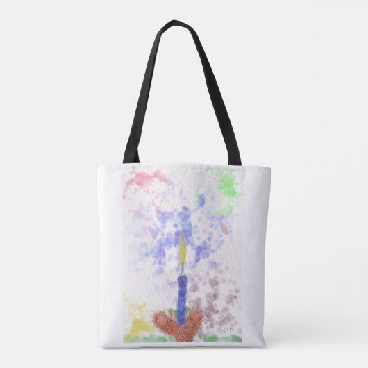 Impressionist Art Tote Tasche (Rückseite)